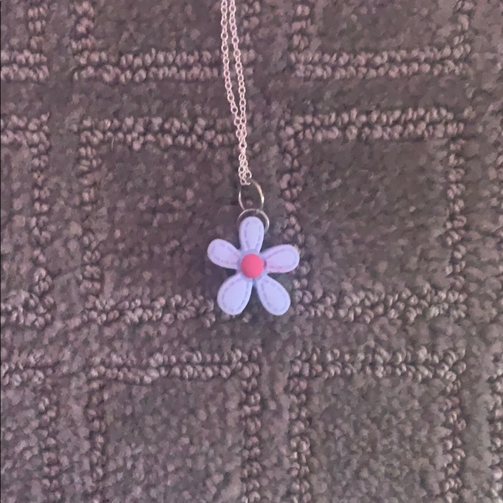 Indie flower necklace